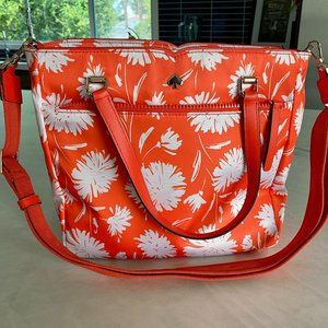 Kate Spade Wild Blossom Orange tote